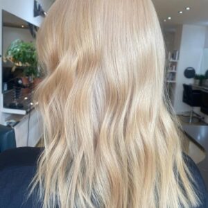 face framing highlights Hove natural brightening hair colour